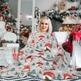 thumbnail image 4 of Christmas Throw Blanket Merry Christmas Bliss Gnome Gifts Blankets Grey Ultra Soft Cozy Warm Fleece Flannel Xmas Tree Dwarf Snowflake Throws for New Year Winter Party Sofa Couch Bed Decor,(30"x40"), 4 of 8