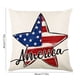 thumbnail image 3 of Fundas de Cojín Del 4 de Julio con Bandera y Estrellas. Fundas de Cojín Patrióticas para Decorar El Sofá, El Dormitorio o Cualquier Espacio Del Hogar En El 4 de Julio., 3 of 6