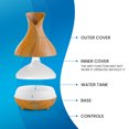 thumbnail image 5 of Everlasting Comfort Essential Oils Diffuser Aromatherapy Air Diffuser, 13 Once Light Wood, 5 of 8