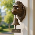thumbnail image 2 of MOMOJIA Vintage Farmhouse Doorbell Welcome Door Decoration Gorillas Shape Garden Front Door Bells For Front Door Garden Sheds, 2 of 7