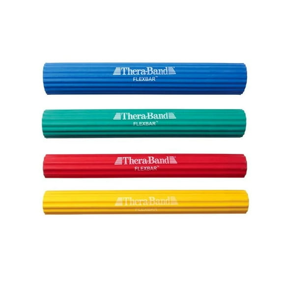 TheraBand Flexbar -Combo Pack -Yellow, Red, Green, Blue