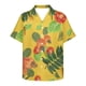 thumbnail image 3 of Camisa de tomate para hombre, camisa de manga corta con estampado de frutas en 3D para hombre, ropa informal de moda con botones y solapa, camiseta de gran tamaño, 3 of 5