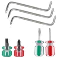 thumbnail image 1 of 7 Pcs Offset Screwdriver Set Right Angle Screwdriver, Slotted Screwdriver Z-Type Screwdriver, 1 of 5