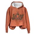 thumbnail image 2 of Jusqu'à 50 % de Réduction! Aqestyerly Hauts de Noël pour Femmes Liquidation Femmes Imprimé de Noël Col Rond Manches Longues Pull Ample, 2 of 3