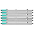 thumbnail image 1 of Adir 6026 Adir Pinces de Suspension de Fichier de 24 Po - Pack de 6, 1 of 4