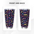 thumbnail image 3 of Junzan Planets for 20oz Stainless Steel Insulated Car Cup with Spillproof Lid - Insulated Coffee Mug Thermal Cup-Straw Three-piece Set, 3 of 8