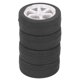 thumbnail image 5 of 4 Uds neumáticos de coche RC rueda de coche Universal de plástico de goma para Tamiya TT01 TT02 XV01 XV02 1/10 vehículo de Control remoto blanco, 5 of 10