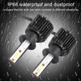 thumbnail image 1 of Headlamp 120W 6000K H1 Car LED Headlight Waterproof Dustproof Extremely Bright Headlamp Universal Accessory, 1 of 8