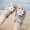 White, variant on Kids Unisex Cartoon Clogs Backless Closed Toe Jelly Daisy Water Shoes Hollow Out Beach Pool Slide Sandals 2-10Y