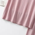 thumbnail image 5 of Lounge Sets for Women Short Sleeve Round Neck Of Autumn Thin Of Solid Color Pajamas Casual Large Size Two Piece PJ Sets for Women, 5 of 5