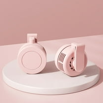 Portable Neck Fan 360掳 Cooling 60 Blades USB Rechargeable 5H Battery 900mAh Hands-Free Desktop Outdoor Office Travel Mini Fan Silent Lightweight Hanging Clip Fan