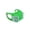 Green, variant on LED Flash Light for Bike with Twin Eye Design and Flexible Silicone Strap Night Riding Signal Safety Lamp in Black