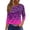AUV47-Dark Purple, variant on IYYVV 2026 Halloween Shirts For Women Horror Candy Print Tops Crew Neck 3/4 Length Sleeve Casual Summer House Tee Green M
