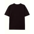 thumbnail image 2 of [Camiseta de algodón para gamer] Camiseta de algodón con estampado "Tiger on Saturday Saint on Sunday" para hombre, informal, de manga corta y cuello redondo, para exteriores., 2 of 6