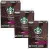 Starbucks Dark Roast Coffee K-Cup Pods, French Roast, 24 Ct (Pack Of 3)