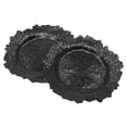 thumbnail image 4 of 12.6 inch Charger Plates,Round Plastic Reef Plate Chargers for Dinner Plates,Wedding,Party Elegant Decoration Place mats, 4 of 22