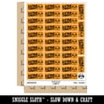 thumbnail image 2 of Extra Credit Excited Face Teacher Student School Sticker Set - Orange - Gloss Finish - 1.5" Small, 2 of 7