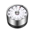 thumbnail image 1 of Stainless Steel Mechanical Timer Student Time Management Reminder Kitchen Countdown Timer Portable Mechanical Timer, 1 of 8