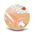 thumbnail image 3 of 100PCS 200Ml Liquid Stand Bag Leak Proof Drink Packaging Bag Spout Pouch for Beverage Juice Milk Coffee Storage,100 x Plastic Liquor Flask,Transparent, 3 of 9