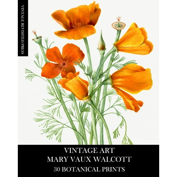 Vintage Art: Mary Vaux Walcott 30 Botanical Prints, (Paperback)