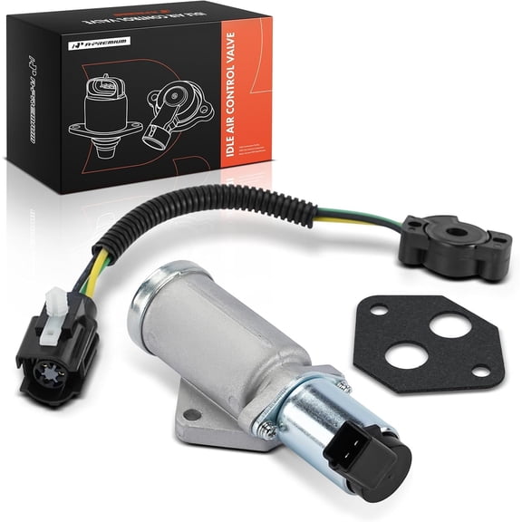 A-Premium Idle Air Control Valve IAC Throttle Position Sensor TPS Compatible with Ford F-150/F-250 1986-1993, F-350 1988-1991, E-150 Econoline Club Wagon 1986-1993, E-250 Econoline 1986-1991