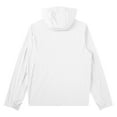 thumbnail image 6 of YLSDY Mens Sun Protection Jacket Lightweight Outdoor Athletic Jacket Quick Dry Coat Hiking Cycling Running Fishing Jackets White XL, 6 of 8