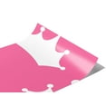 thumbnail image 2 of Rwraps Medieval Pink Tiaras Gloss Vinyl Film Wrap 59in x 22ft Vinyl Vehicle Car Film Sheet Roll, 2 of 9