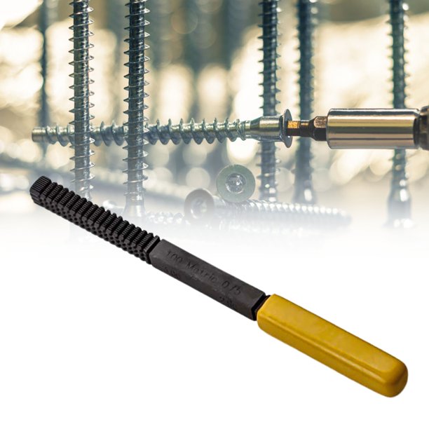 High Hardness Metric Thread Restorer Versatile Mini File for Correcting