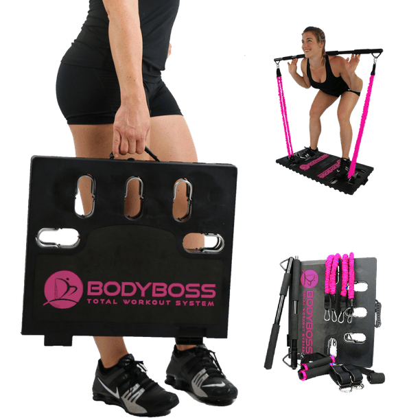 BodyBoss 2.0 - Full Portable Home Gym Workout Package + Resistance 
