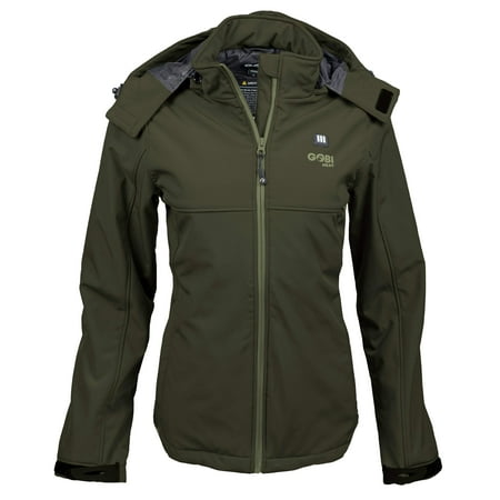 sahara ii women’s heated jacket by gobi heat large