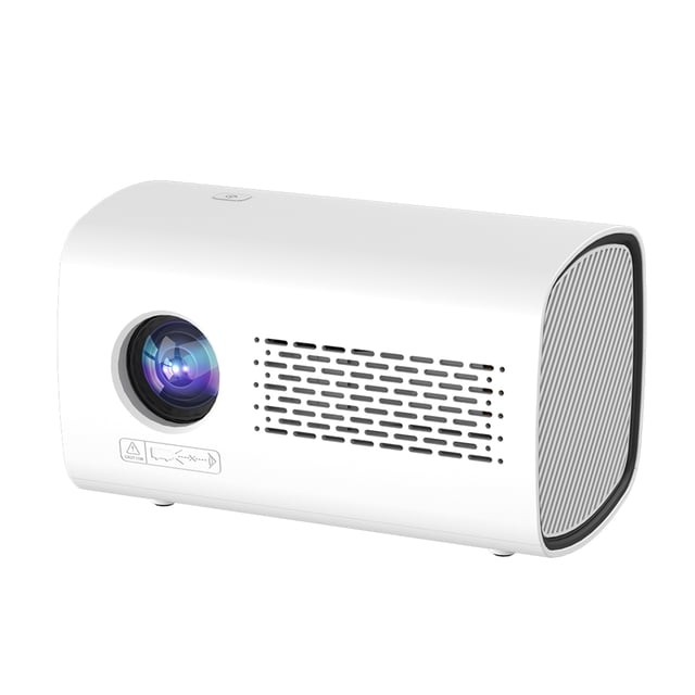 Mini Projector 720P Home Theater with WiFi6 Support 150in Display Same Screen Technique Movie Projector Auto Focus Keystone Function Built-in Speaker with Multiple Ports Support TV Box Computer