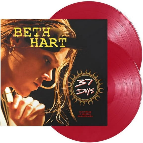Beth Hart - 37 Days - Transparent Red Vinyl - Music & Performance