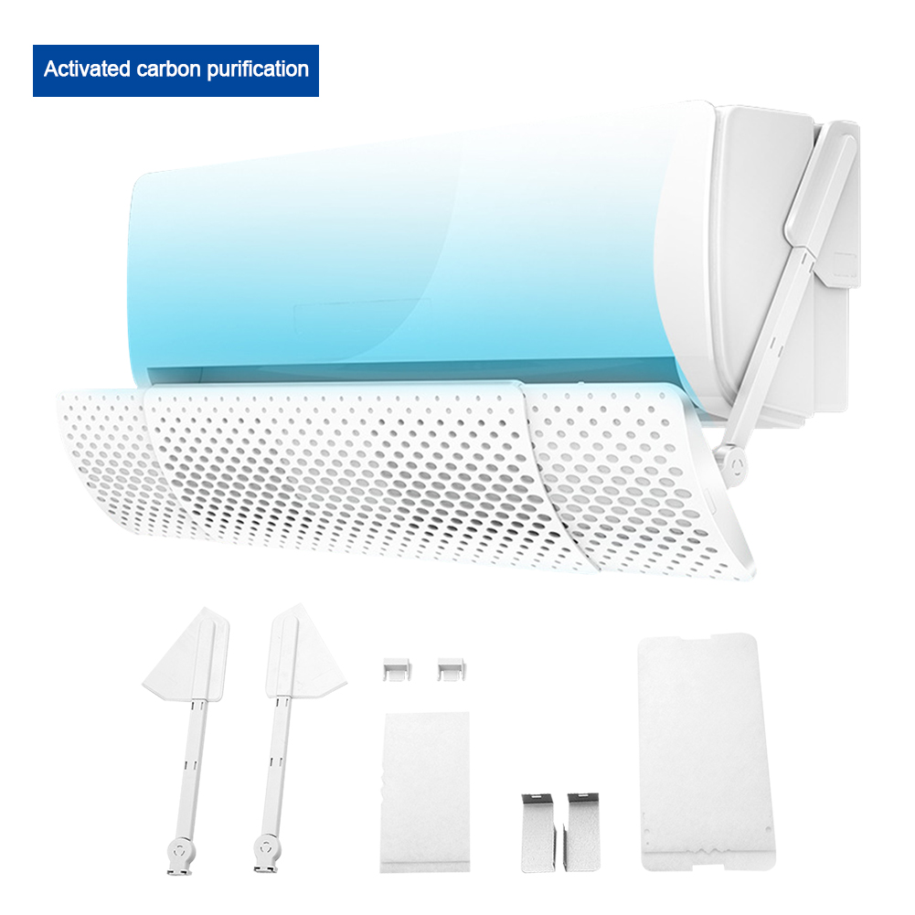 Adjustable Foldable Air Conditioner Deflector Confinement Air Deflector