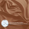 thumbnail image 3 of Juego de sábanas Bedsure GentleSoft Deep Pocket Queen Burnt Orange, 3 of 9