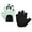 Green, variant on Btomtd Half Finger Gloves with Non Slip Grip for Outdoor Sports and Fitness, Wear Resistant Gloves for Yoga and Cycling, Breathable Half Finger Sports Gloves, Size M, Black