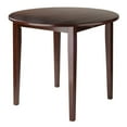 thumbnail image 1 of Clayton Round Drop Leaf Dining Table, Walnut, 1 of 9