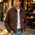 thumbnail image 2 of Thousandth Men's Denim Jacket Classic Trucker Jean Coat Button Down Outerwear Long Sleeve Vintage Style Casual Streetwear for Fall, 2 of 6