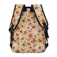 thumbnail image 4 of Honeii Wildflowers Vintage Print Backpack for Both Men and Women, Basic Bookbag for College, Work, or Travel,Rucksack Computer Bag-One Size, 4 of 5