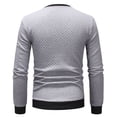 thumbnail image 4 of Men Summer Tops Long Swim Top Shirt Plain Long Sleeve Running Shirts Men Compression Shirts Sleeve Stripped for Short Tee Us Apparel for plus Size Workout GY2 XL, 4 of 4