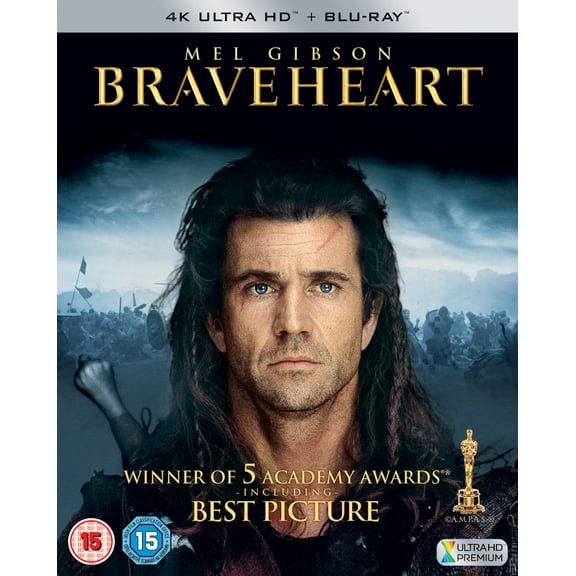 Braveheart (4K Ultra HD) Bernard Horsfall Patrick McGoohan David O'Hara James Cosmo Ian Bannen