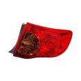 thumbnail image 3 of For Toyota Corolla 2009 2010 Tail Light Assembly Driver and Passenger Side | Pair | TO2800175, TO2801175 | 8156002460, 8155002460, 3 of 3