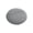 Gray, variant on Elastic Round Linen Stool Cover for Swivel and Rolling Seating | Stretch Fabric Slipcover Protector for Home, Salon, Office Use