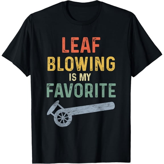 Leaf Blower Shirt Men Leaf Blowing Landscaper Yard Work T-Shirt men and women can wear, black, white, gifts