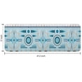 thumbnail image 7 of Blue Geometric Triangle Diamond Pattern Kitchen Rug Mat,Kitchen Runner Rugs Non Skid Washable,Decorative Kitchen Floor Mats for Kitchen,Sink,Laundry,17"x47.2", 7 of 7