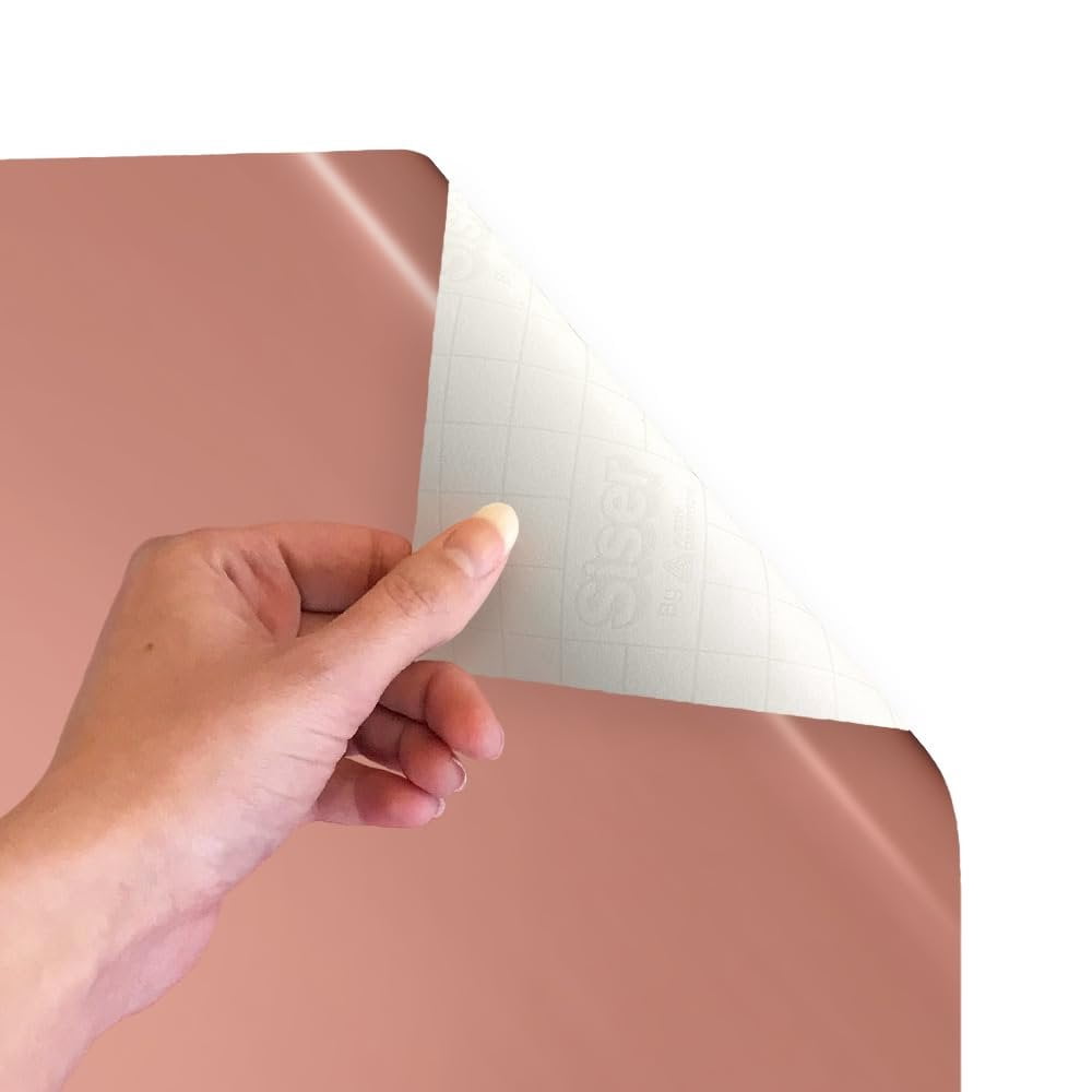 Siser EasyPSV Starling by Avery Dennison 12"x10yd Rose Gold - Permanent Adhesive Vinyl, Dishwasher Safe, for Indoor & Outdoor Applications - for Use with Siser, Cricut & Silhouette Cutters