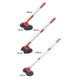 thumbnail image 5 of Soumake Long Handle Car Wash Brush Double Disc Design Detachable Reusable Windshield Window Microfiber Car Duster Dry Towel Cleaning Mop, 5 of 5