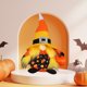 thumbnail image 4 of Muñeca Gnomo de pie Viejo sin rostro de Halloween | Espeluznante decoración de calavera de esqueleto mecánico | Material de tela multicolor | Adorno de mesa y jardín | 9,45 x 6,30 x 2,76 pulgadas |, 4 of 5