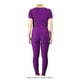 thumbnail image 3 of Conjunto Deportivo Fit Pants Co. Unitalla Texturizado Efecto Push Up Morado, 3 of 4
