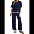 thumbnail image 3 of Pantalón de Punto de Corta Azul Marino L, 3 of 7