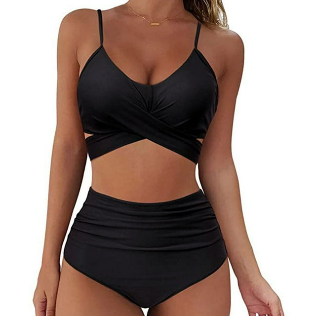 Bikini de dos piezas NikouMX mujer cintura alta acabado de lujo